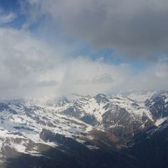 Flugwegposition um 11:57:22: Aufgenommen in der Nähe von Mals, Bozen, Italien in 3637 Meter